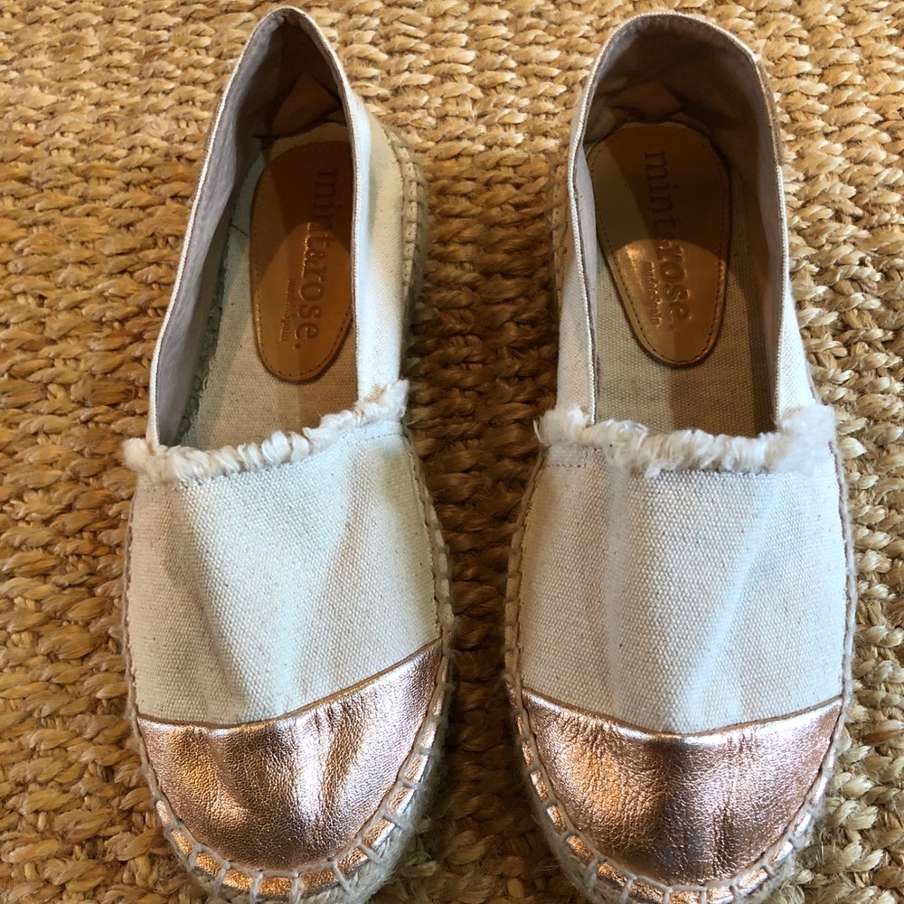 Mint & Rose Amalfi espadrilles. Size 36. Worn once